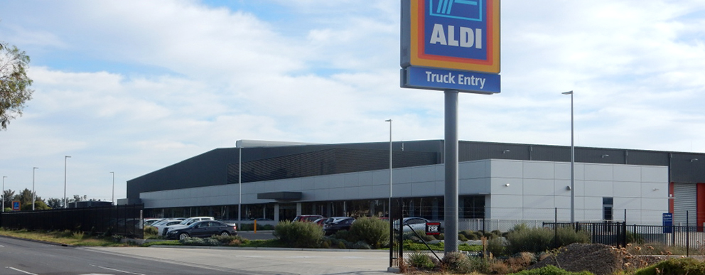 Aldi Distribution Centre – Bulk Concrete Delivery